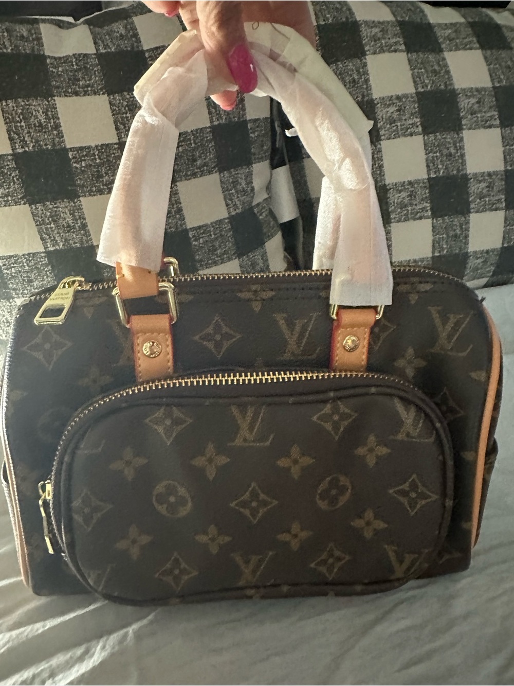 Women's Speedy Crossbody Bag. Inspired not authentic - Picture 5 of 8